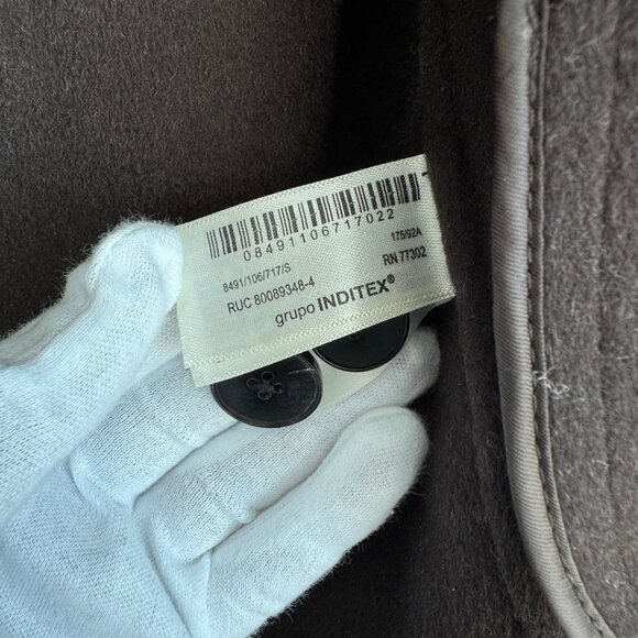 Zara Origins Double Faced Wool Jacket - Picture 6 of 6